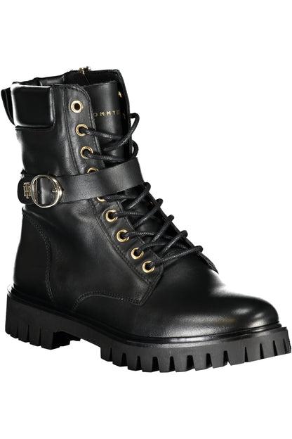 TOMMY HILFIGER BLACK WOMEN'S FOOTWEAR BOOT