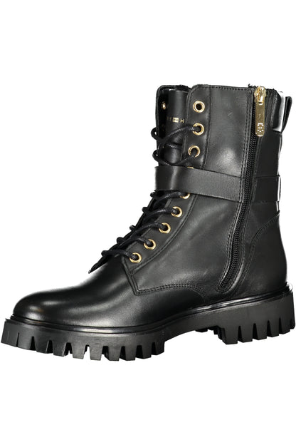 TOMMY HILFIGER BLACK WOMEN'S FOOTWEAR BOOT