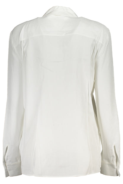 TOMMY HILFIGER WOMEN'S LONG SLEEVE SHIRT WHITE