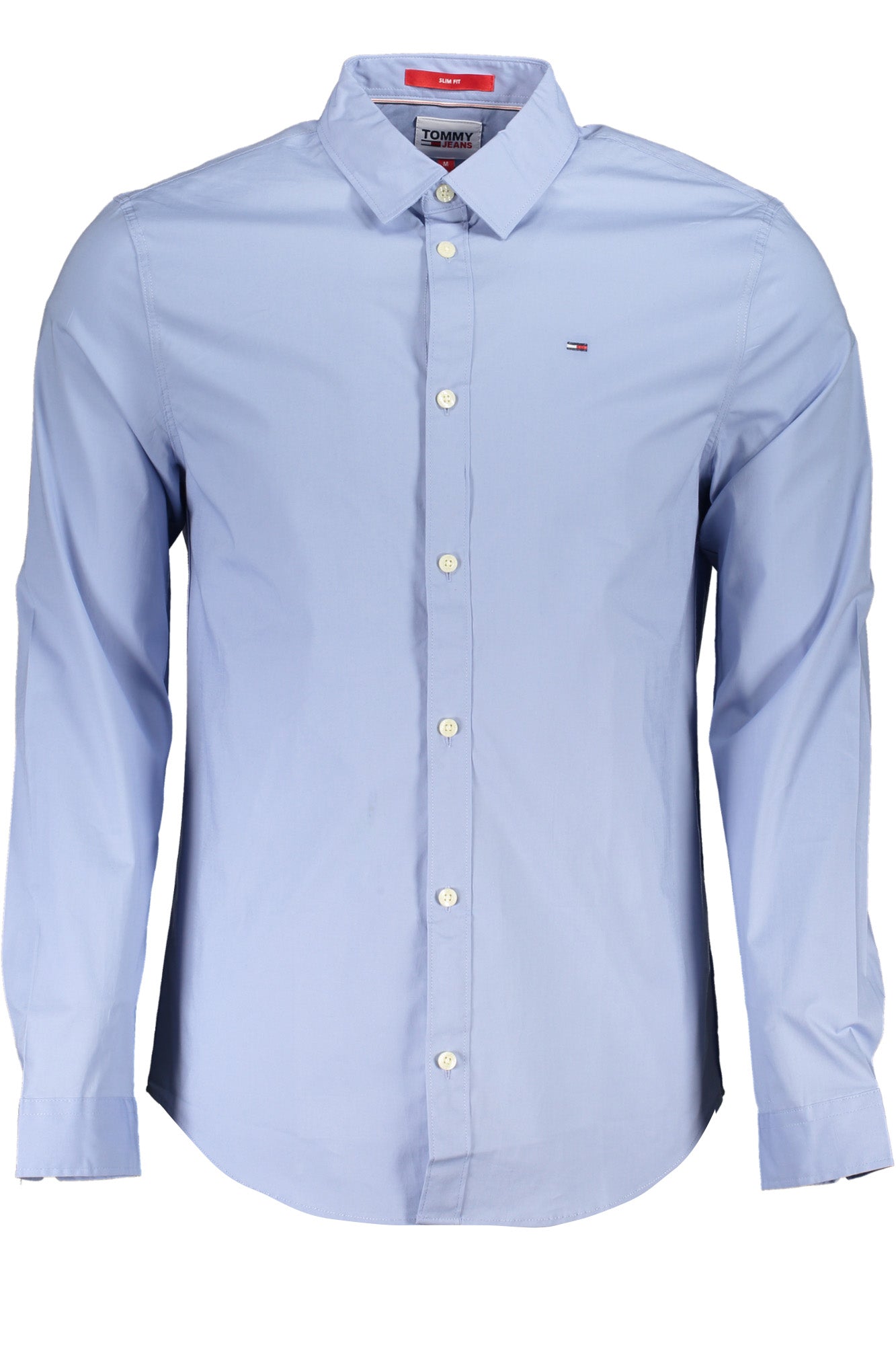 TOMMY HILFIGER MEN'S BLUE LONG SLEEVE SHIRT