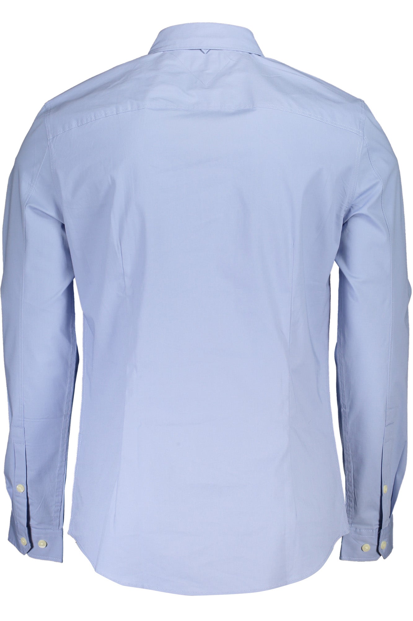 TOMMY HILFIGER MEN'S BLUE LONG SLEEVE SHIRT