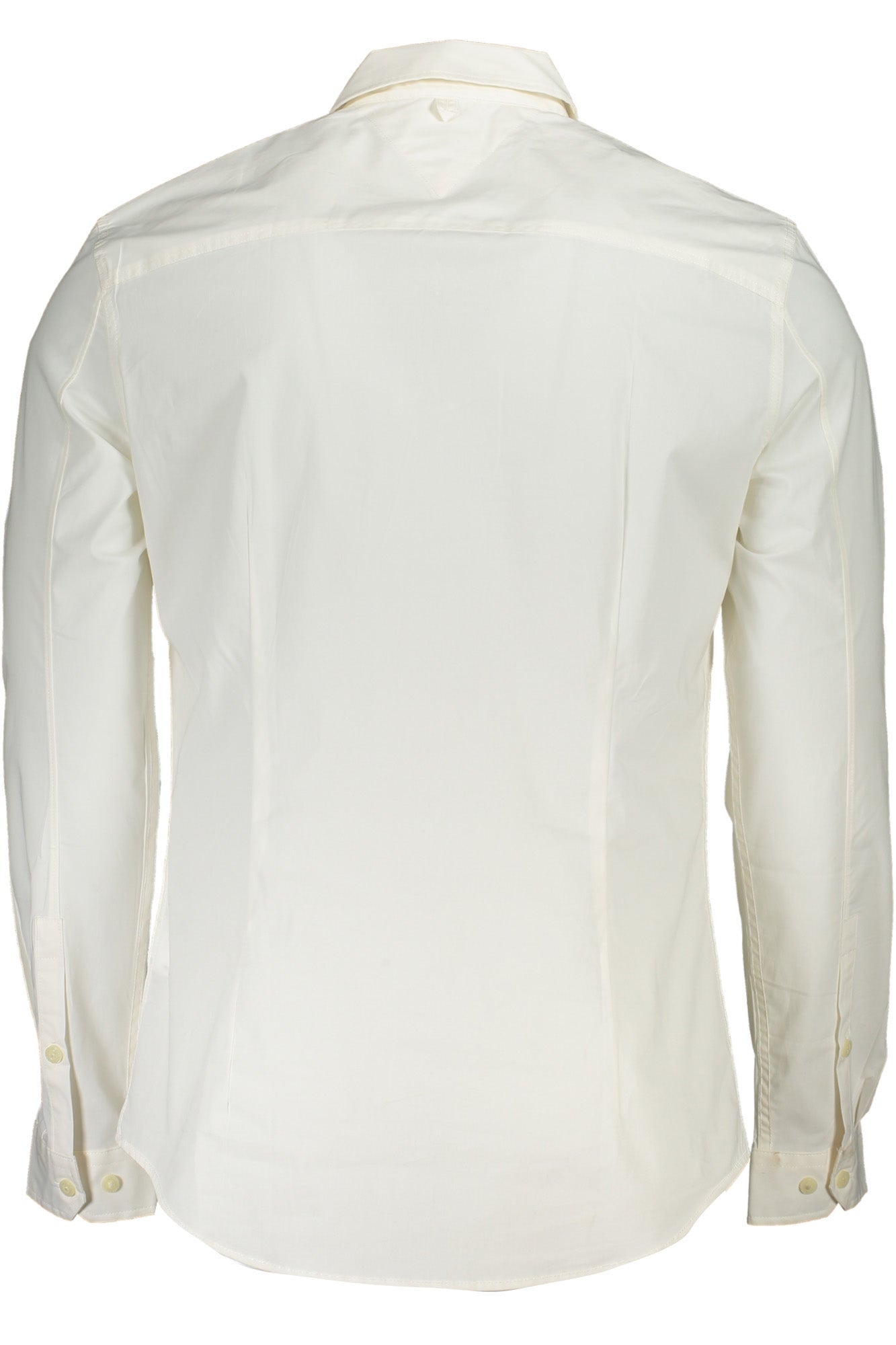 TOMMY HILFIGER MEN'S WHITE LONG SLEEVE SHIRT