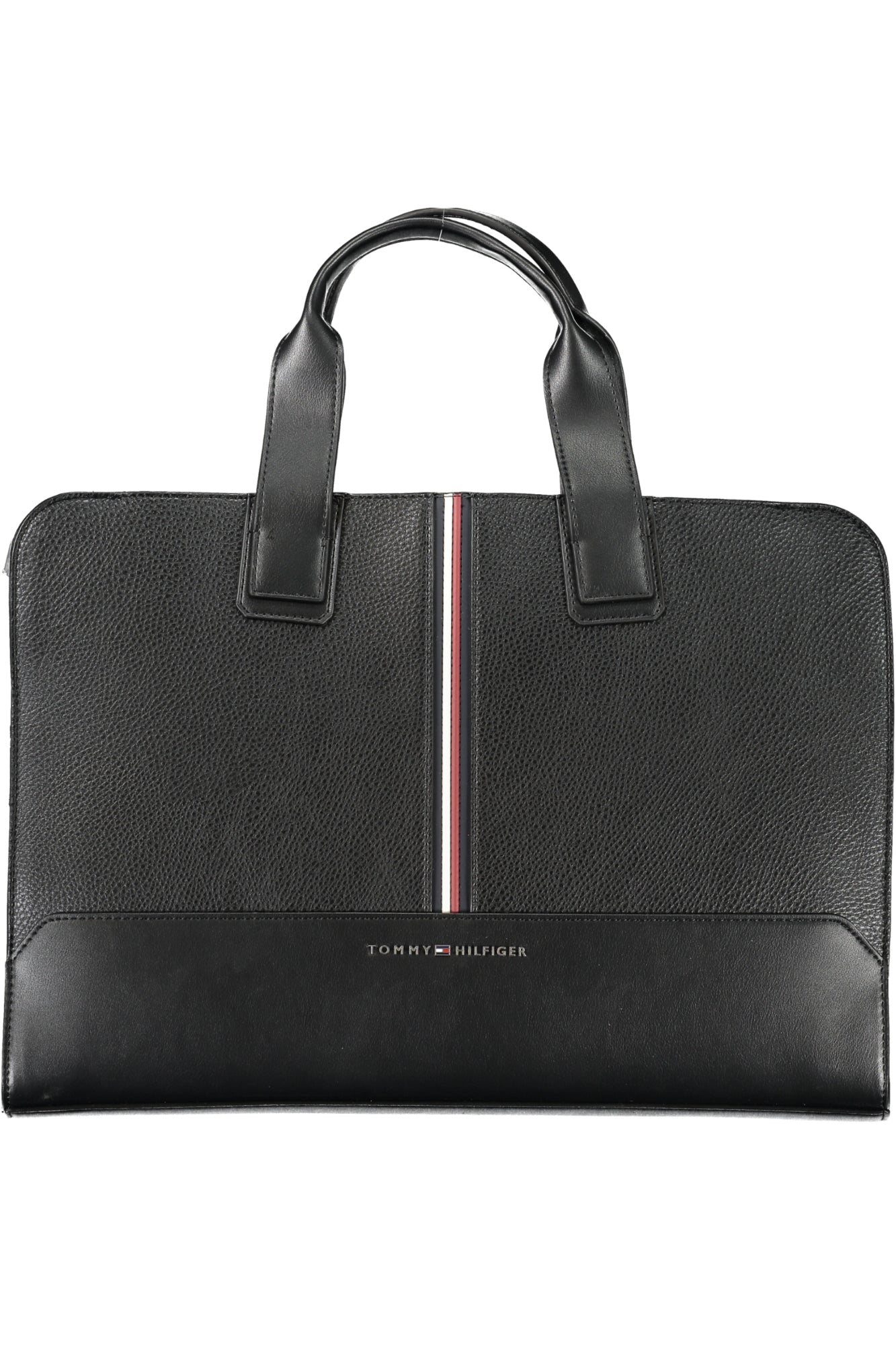 TOMMY HILFIGER BLACK MAN BRIEFCASE