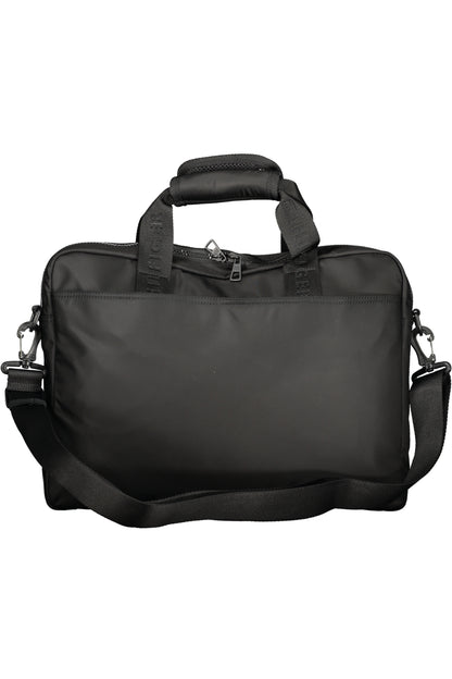 TOMMY HILFIGER MEN'S BRIEFCASE BLACK