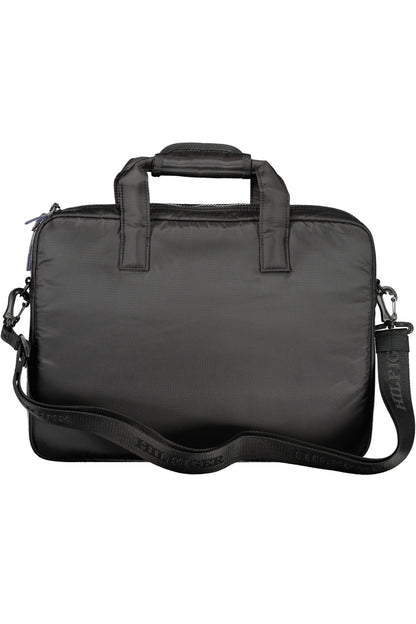 TOMMY HILFIGER MEN'S BRIEFCASE BLACK