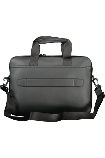 TOMMY HILFIGER MEN'S BRIEFCASE BLACK