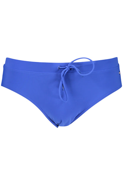 TOMMY HILFIGER MEN'S BLUE BOTTOM SWIMSUIT