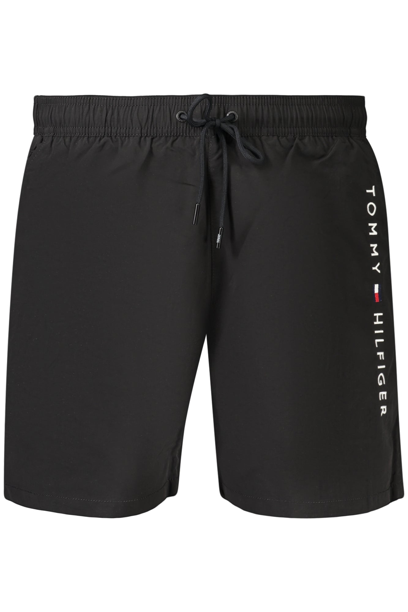TOMMY HILFIGER MEN'S BLACK BOTTOM SWIMSUIT