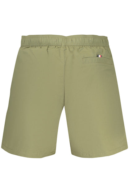 TOMMY HILFIGER MEN'S GREEN BOTTOM SWIMSUIT