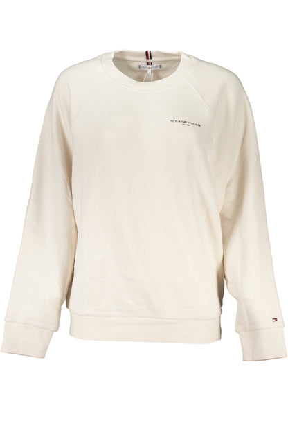 TOMMY HILFIGER WOMEN'S ZIPLESS SWEATSHIRT BEIGE