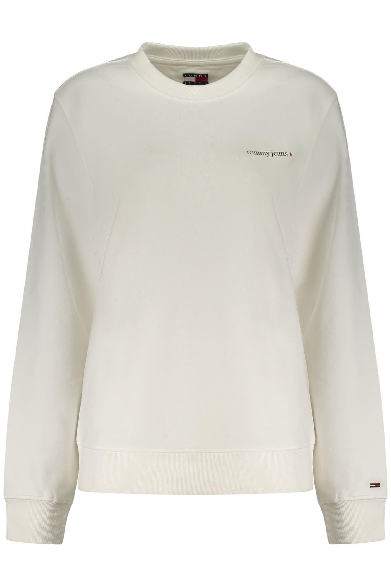 TOMMY HILFIGER WOMEN'S ZIP-UP SWEATSHIRT WHITE