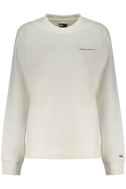 TOMMY HILFIGER WOMEN'S ZIP-UP SWEATSHIRT WHITE