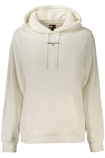 Sweat-shirt zippé blanc Tommy Hilfiger pour femme