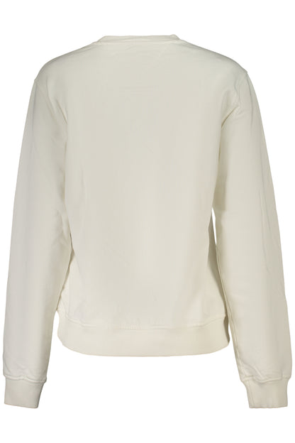 TOMMY HILFIGER WOMEN'S ZIP-UP SWEATSHIRT WHITE