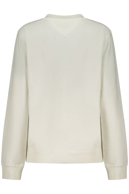 TOMMY HILFIGER WOMEN'S ZIP-UP SWEATSHIRT WHITE