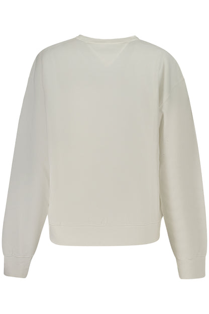 TOMMY HILFIGER WOMEN'S ZIP-UP SWEATSHIRT WHITE