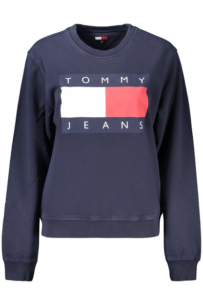 SWEAT-SHIRT BLEU À FERMETURE ÉCLAIR POUR FEMME TOMMY HILFIGER