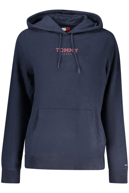 TOMMY HILFIGER WOMEN'S BLUE ZIP-UP SWEATSHIRT