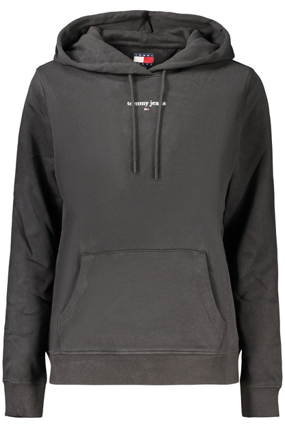 SWEAT-SHIRT NOIR À FERMETURE ÉCLAIR POUR FEMME TOMMY HILFIGER