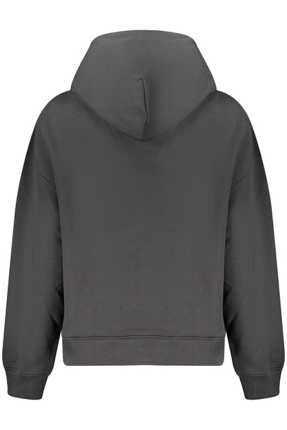 TOMMY HILFIGER SWEATSHIRT WITHOUT ZIP WOMEN BLACK
