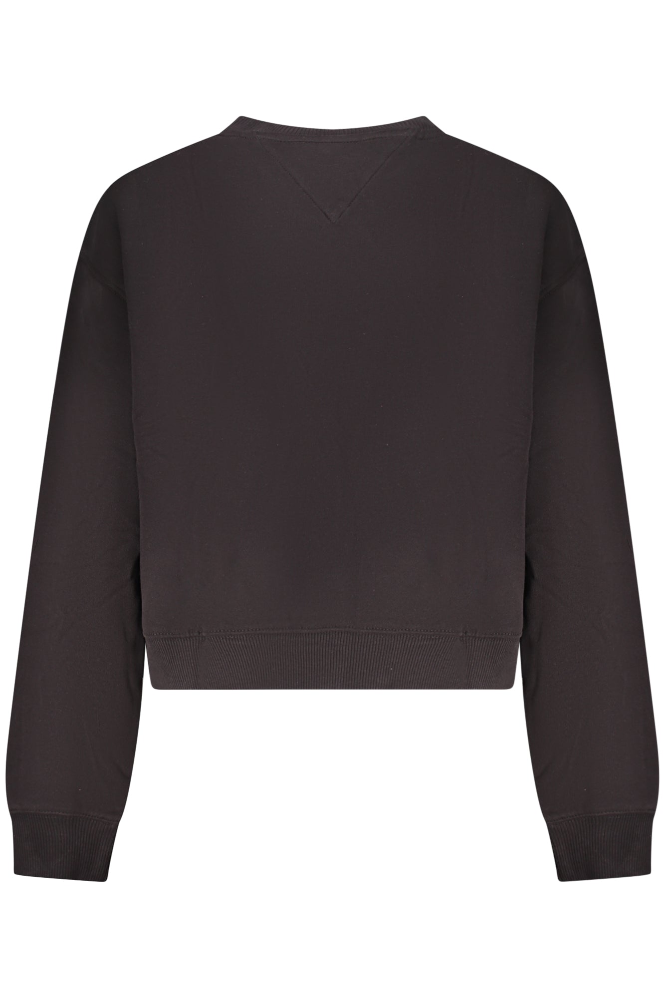 TOMMY HILFIGER WOMEN'S BLACK ZIP-UP SWEATSHIRT