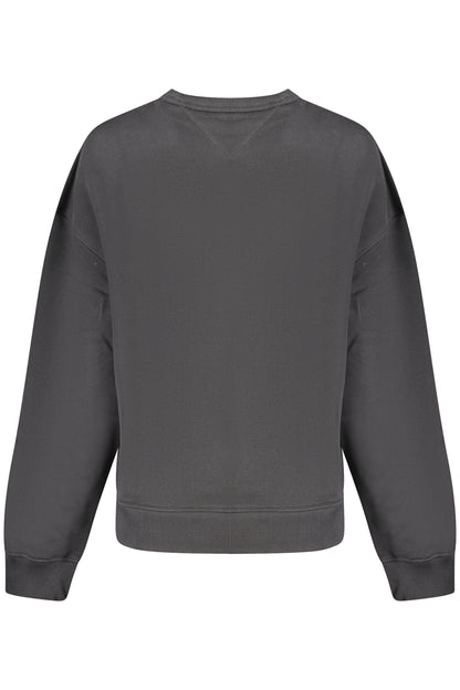 TOMMY HILFIGER SWEATSHIRT WITHOUT ZIP WOMEN BLACK