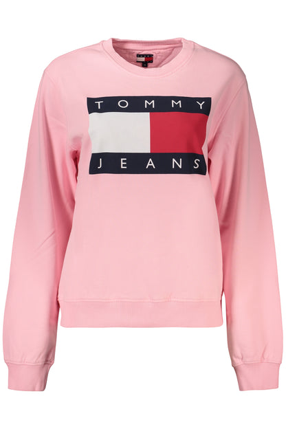 SWEAT-SHIRT ROSE À FERMETURE ÉCLAIR POUR FEMME TOMMY HILFIGER