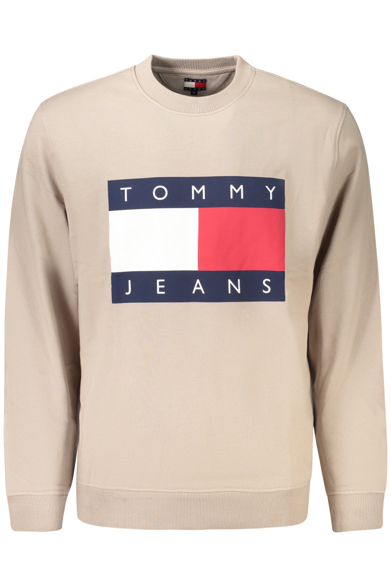 TOMMY HILFIGER MEN'S ZIP-UP SWEATSHIRT, BEIGE