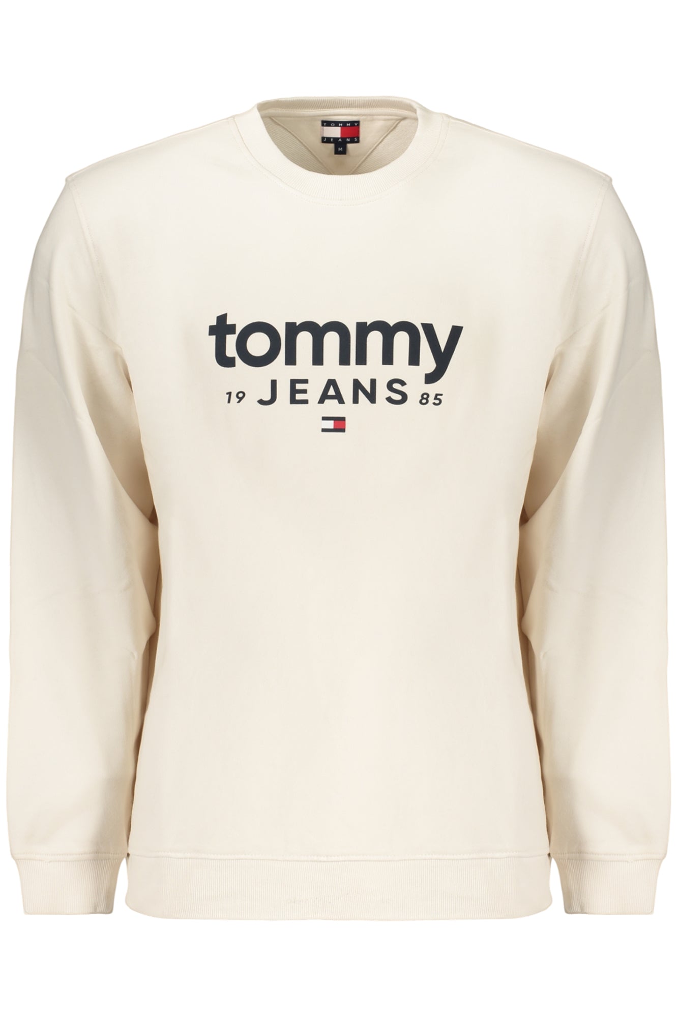 TOMMY HILFIGER MEN'S ZIP-UP SWEATSHIRT WHITE