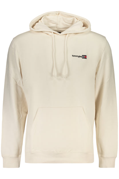 TOMMY HILFIGER MEN'S ZIP-UP SWEATSHIRT WHITE