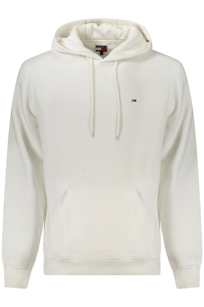 TOMMY HILFIGER MEN'S ZIP-UP SWEATSHIRT WHITE