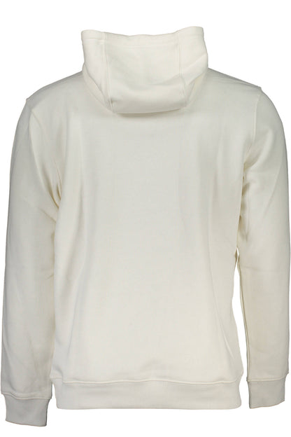 TOMMY HILFIGER MEN'S WHITE ZIPLESS SWEATSHIRT