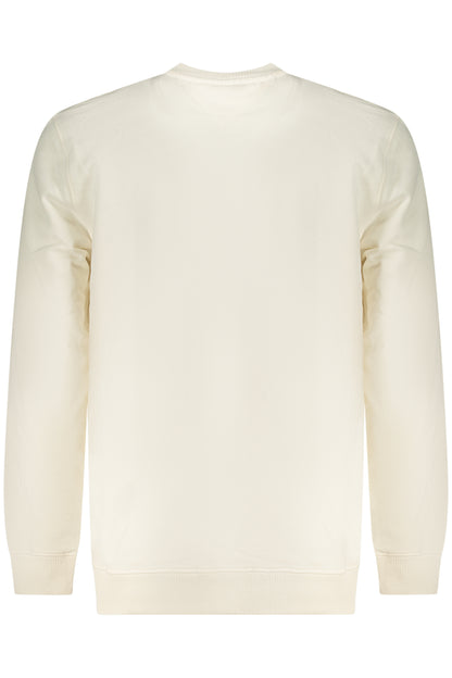 TOMMY HILFIGER MEN'S ZIP-UP SWEATSHIRT WHITE