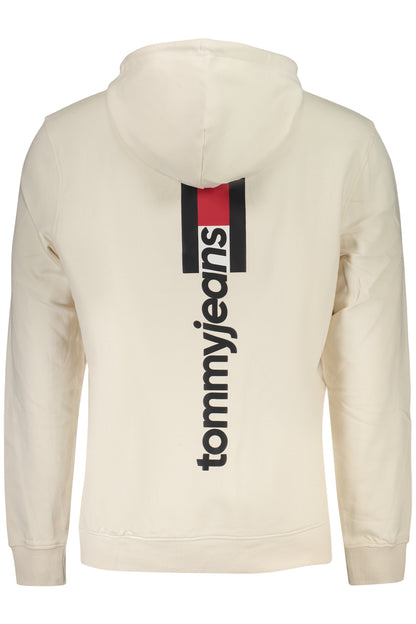 TOMMY HILFIGER MEN'S ZIP-UP SWEATSHIRT WHITE