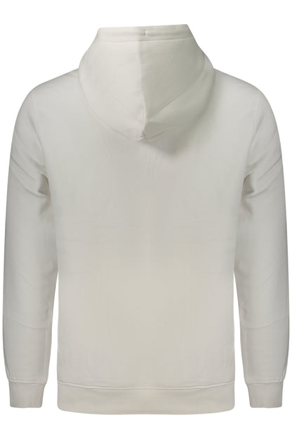 TOMMY HILFIGER MEN'S ZIP-UP SWEATSHIRT WHITE