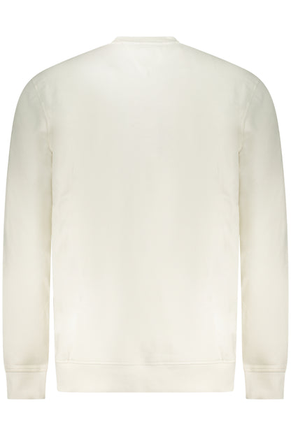 TOMMY HILFIGER MEN'S ZIP-UP SWEATSHIRT WHITE