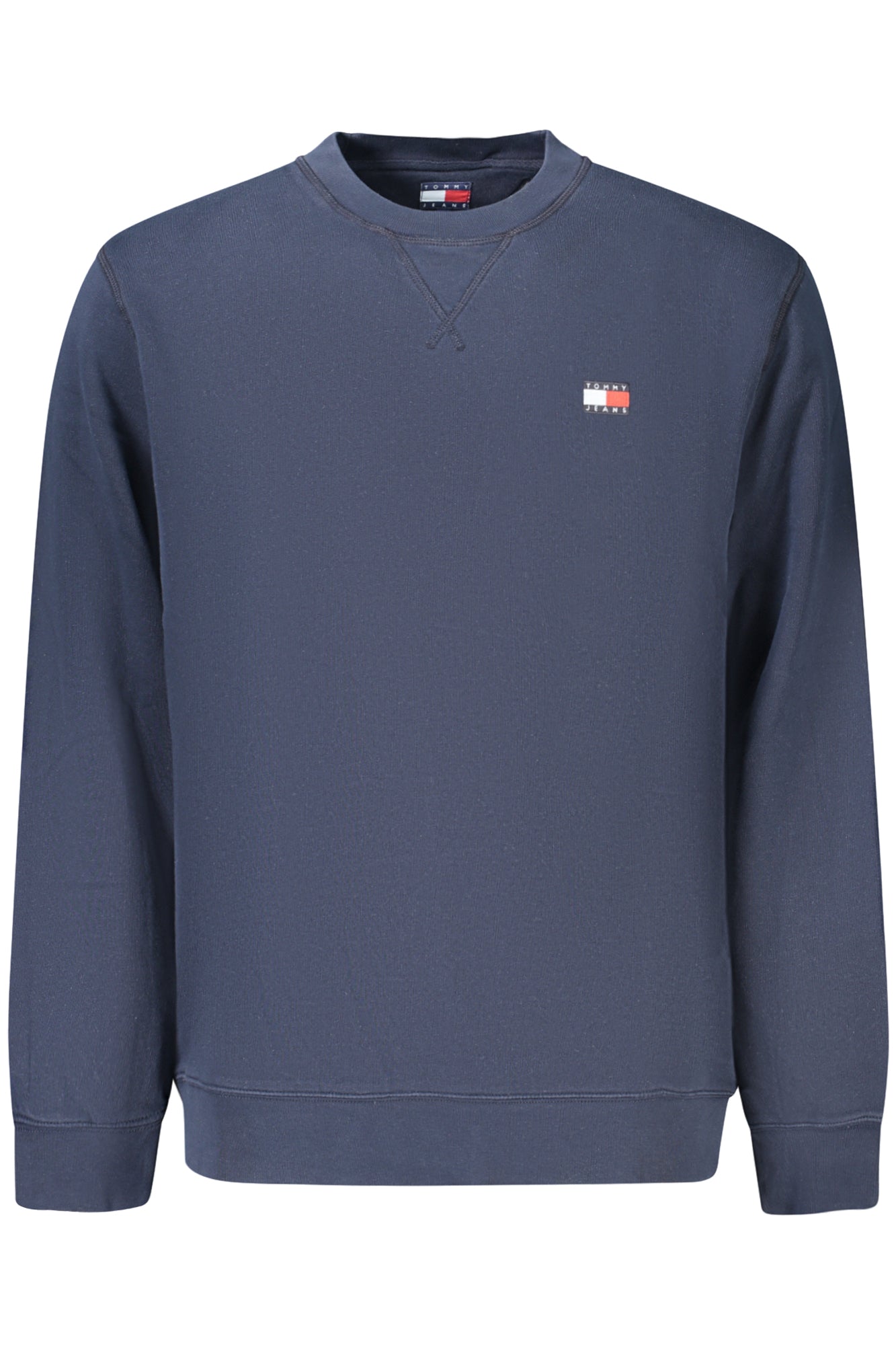 TOMMY HILFIGER MEN'S BLUE ZIP-UP SWEATSHIRT