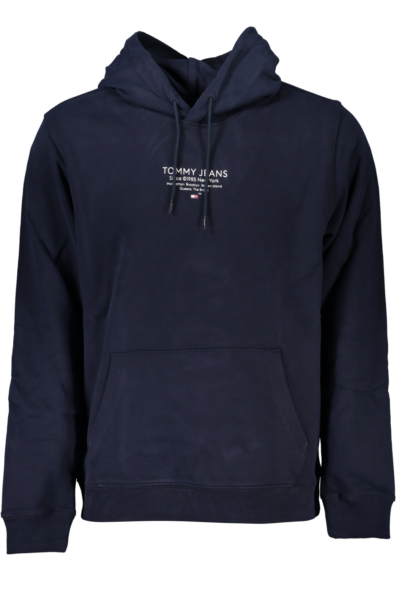 TOMMY HILFIGER MEN'S BLUE ZIPLESS SWEATSHIRT