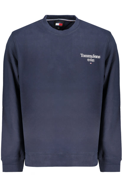 TOMMY HILFIGER MEN'S BLUE ZIPLESS SWEATSHIRT