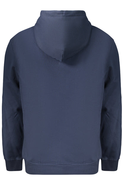 TOMMY HILFIGER MEN'S BLUE ZIP-UP SWEATSHIRT
