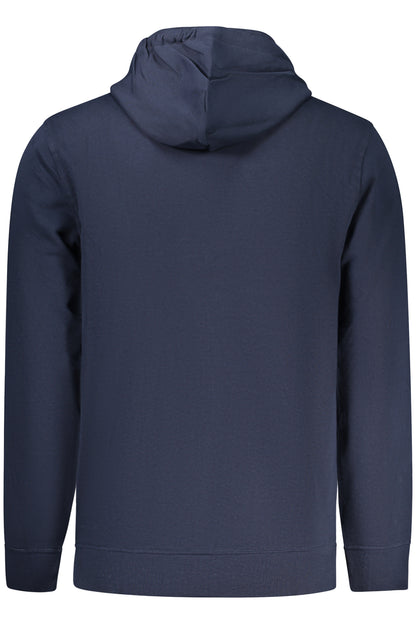 TOMMY HILFIGER MEN'S BLUE ZIP-UP SWEATSHIRT