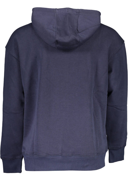 TOMMY HILFIGER MEN'S ZIP-UP SWEATSHIRT BLUE