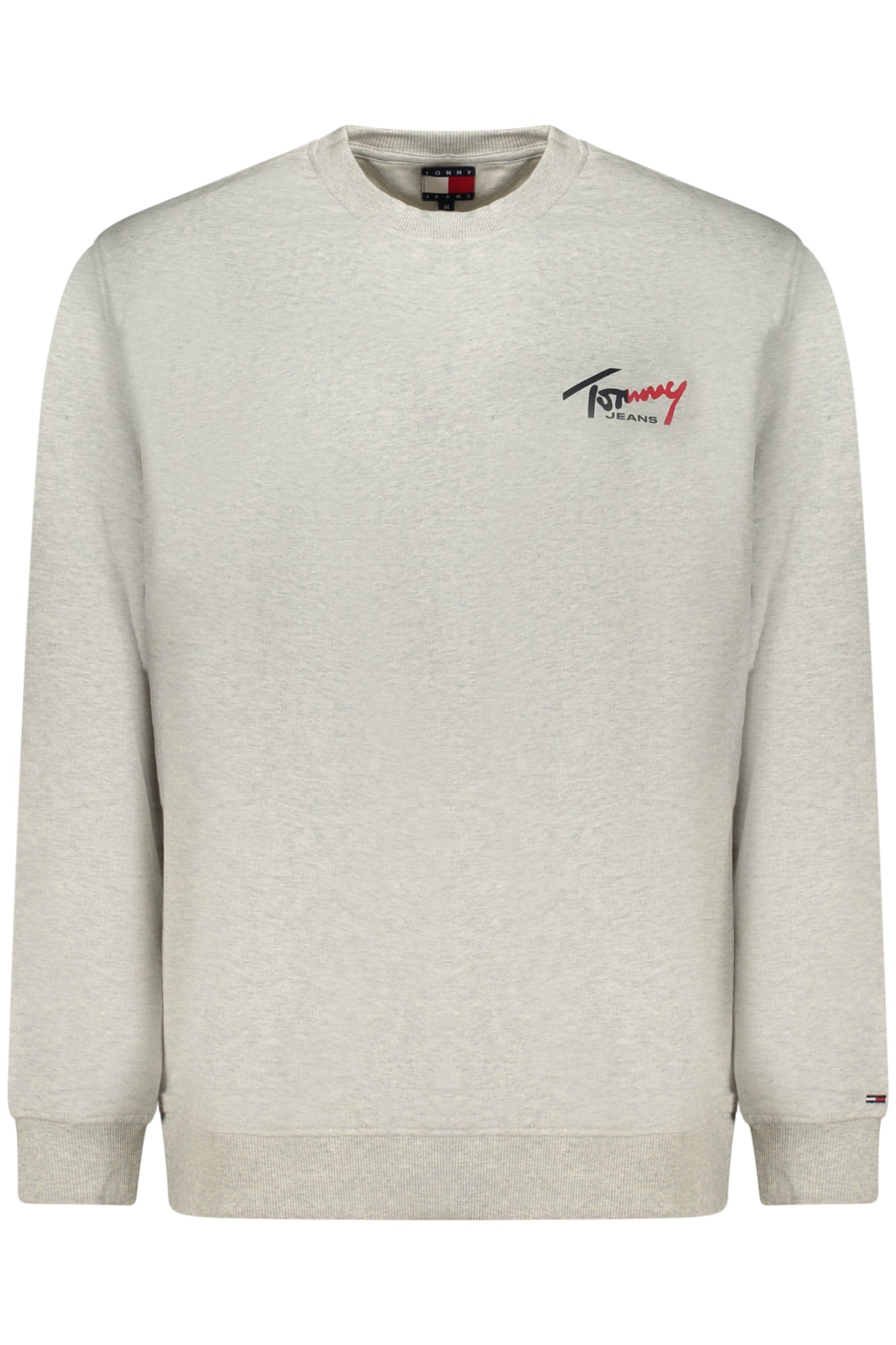 TOMMY HILFIGER MEN'S GRAY ZIP-UP SWEATSHIRT