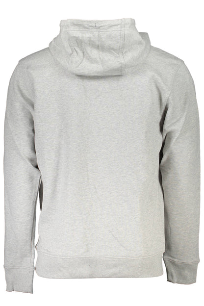 TOMMY HILFIGER MEN'S ZIP-UP SWEATSHIRT GREY