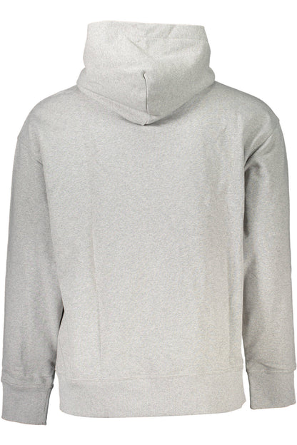 TOMMY HILFIGER MAN GRAY SWEATSHIRT WITHOUT ZIP