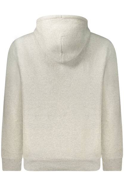 SWEAT-SHIRT GRIS À FERMETURE ÉCLAIR POUR HOMME TOMMY HILFIGER