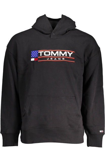 TOMMY HILFIGER SWEATSHIRT WITHOUT ZIP BLACK MAN