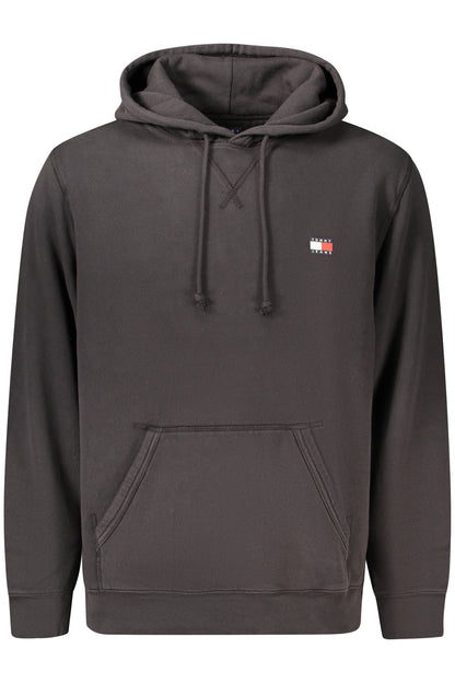 SWEAT-SHIRT NOIR À FERMETURE ÉCLAIR POUR HOMME TOMMY HILFIGER
