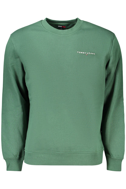 TOMMY HILFIGER MEN'S ZIP-UP SWEATSHIRT, GREEN