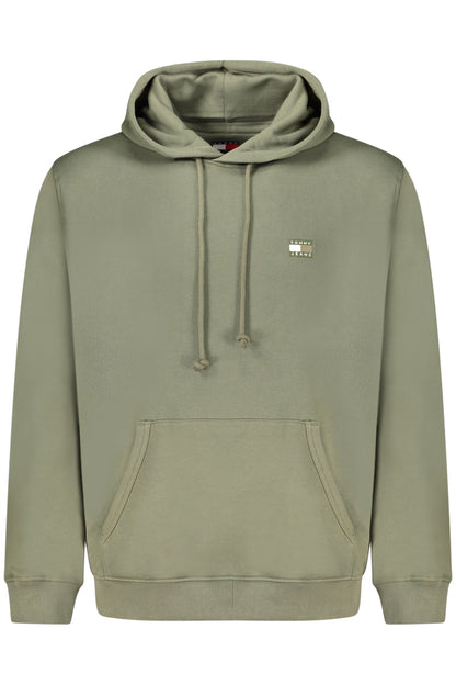 TOMMY HILFIGER MEN'S ZIP-UP SWEATSHIRT, GREEN